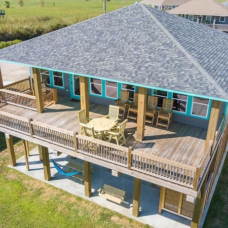 Stylish 4Br Crystal Beach Retreat Walk To Beach Bolivar Peninsula 外观 照片
